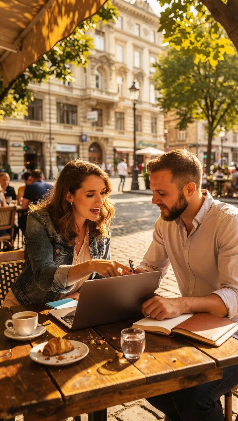 Pénzügyi tervezéshez szükséges eszközök asztalon, jegyzetekkel és számológéppel.